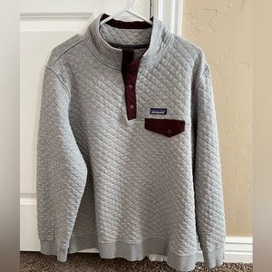 Patagonia Cotton Snap T Quilted Pullover XL